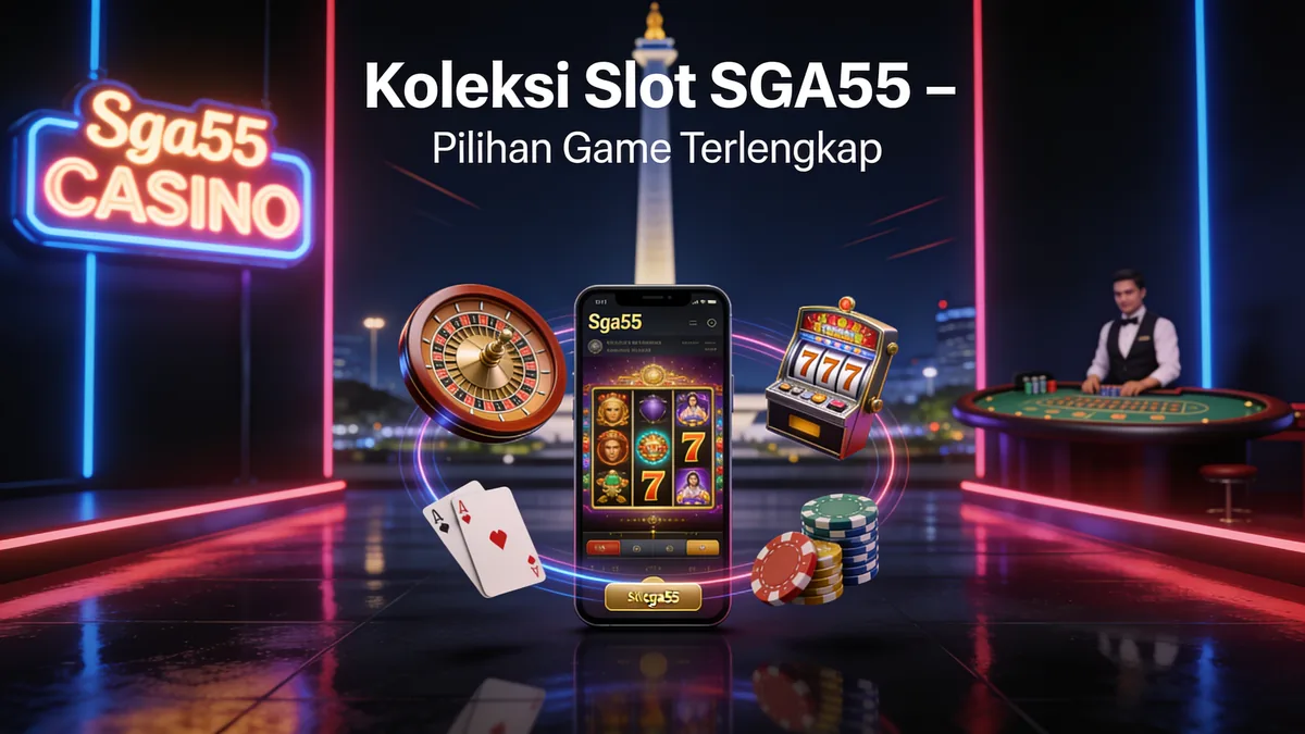 Koleksi Slot SGA55 – Pilihan Game Terlengkap untuk pemain di Indonesia